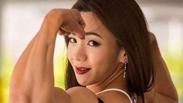 Kekar Abis! Begini Olahraganya Binaragawan Cantik dari Korea