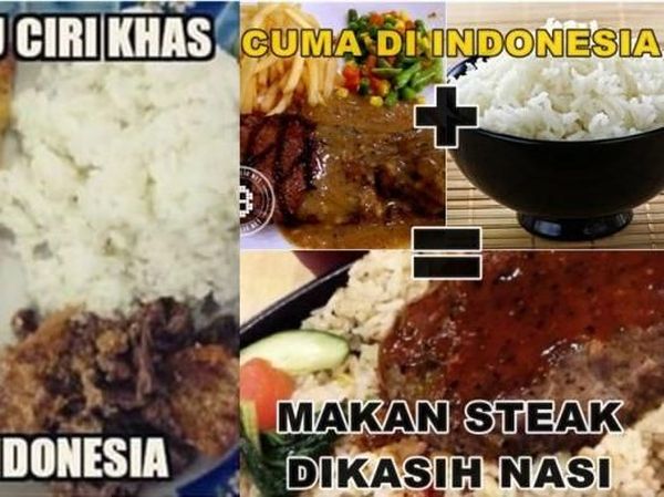 Ini 8 Meme Kocak yang Gambarkan Orang Indonesia Susah Move On dari Nasi