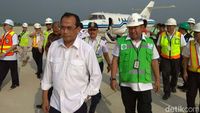 Touchdown, Jet Menhub Mendarat Mulus di Bandara Kertajati