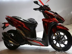 Honda Vario Pakai Knalpot CBR250RR, Mewah dan Sporty