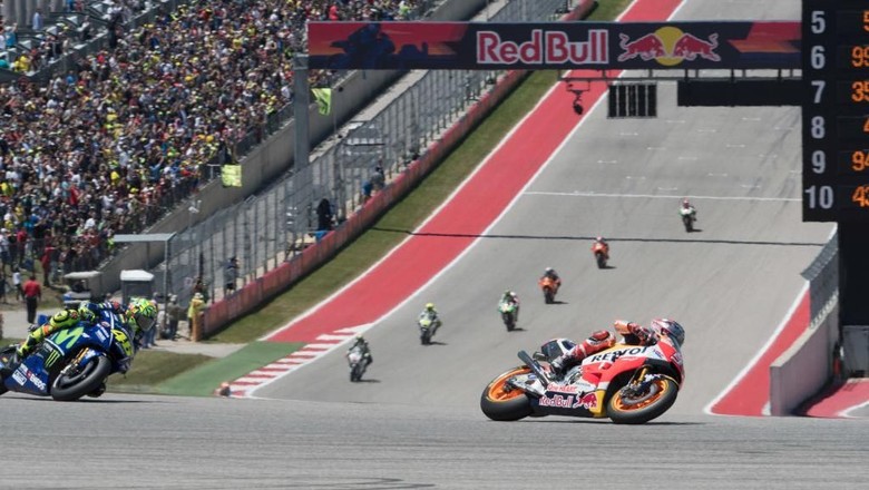 Waktunya Balapan di Austin Usai Insiden Teranyar Rossi vs Marquez