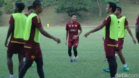 Evan Dimas sudah tiga bulan merumput bersama Selangor FA. Dia bergabung dari Bhayangkara FC sejak bulan Januari lalu. (Foto: Lucas Aditya/detikSport)