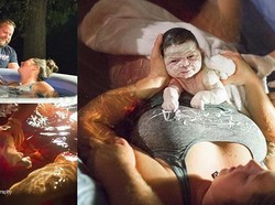 Damai Kurasa Saat Melahirkan di Halaman Belakang Rumahku...