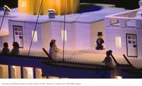 Keren! Bocah dengan Autisme Ini Bikin Replika Kapal Titanic dari Lego