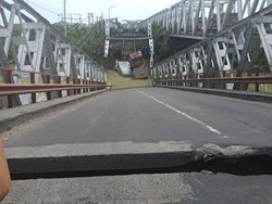 Jembatan Babat Ambrol, PUPR Ganti dengan yang Baru