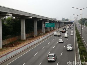 LRT Jabodebek Pakai Tiang, Begini Penjelasan Kontraktor