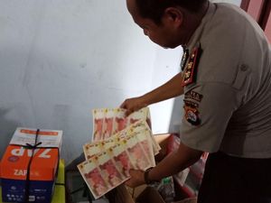 Pabrik Uang Palsu Digerebek, Ini Penampakannya