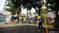 Asyiknya Bermain di RPTRA Pesona Manggarai