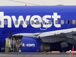 Kengerian Penumpang Southwest Airlines Saat Mesin Meledak