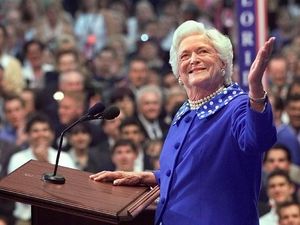 Potret Barbara Bush, Eks Ibu Negara AS yang Wafat di Usia 92 Tahun
