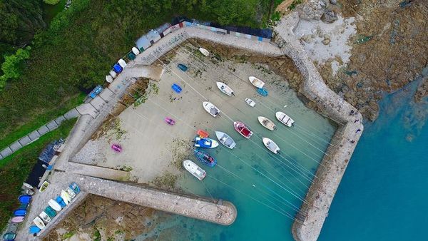 Foto: Seperti Ini Pelabuhan Kecil yang Dibangun Bajak Laut