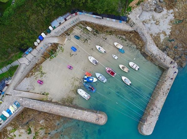 Foto: Seperti Ini Pelabuhan Kecil yang Dibangun Bajak Laut
