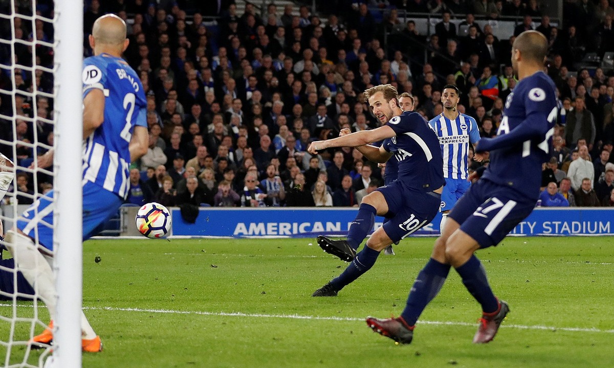 Tottenham Hotspur ditahan Brighton 1-1. (Foto: Matthew Childs/Action Images via Reuters)