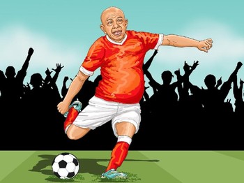 Raja Minyak di Lapangan Bola