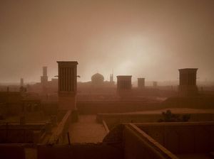 Hari Kelabu di Iran Jatuh Korban Jiwa Akibat Badai Debu Hari Kelabu di Iran Jatuh Korban Jiwa Akibat Badai Debu