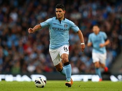 Penyerang Manchester City Sergio Aguero di tempat kedua dengan kekayaan 48 juta poundsterling atau Rp 907 miliar. Aguero, meski berasal dari Argentina, juga masuk dalam laporan mengingat sedang berkarier di Inggris. (Foto: Alex Livesey/Getty Images)
