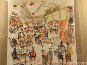 Ilustrasi Victor Law Hiasi Sudut Hotel JEN Hong Kong Ilustrasi Victor Law Hiasi Sudut Hotel JEN Hong Kong