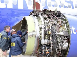 220 Mesin Pesawat Southwest Akan Diperiksa Usai Insiden Ledakan