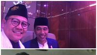 Adu Selfie Bareng Jokowi: Rommy vs Cak Imin