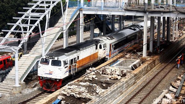 Penampakan Terkini Pembangunan Stasiun Buaran