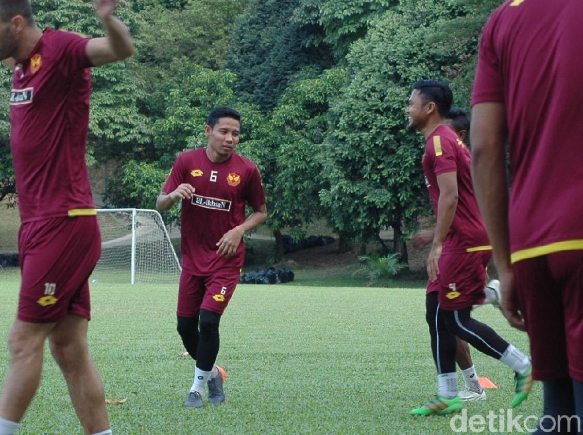 Pemain timnas Indonesia yang bermain untuk Selangor FA, Evan Dimas Darmono. (Foto: Lucas Aditya/detikSport)