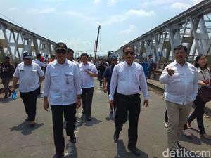 Komisi V DPR Cek Jembatan Babat yang Ambrol, Ini Rekomendasi Mereka