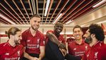 Merah Retro Jersey Baru Liverpool