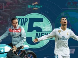 Jokowi ala Dilan di IIMS 2018, Ronaldo Selamatkan Madrid