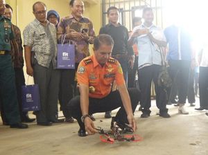 Saat Kabasarnas Jajal Drone Buatan Anak Bangsa