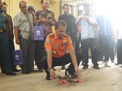 Saat Kabasarnas Jajal Drone Buatan Anak Bangsa