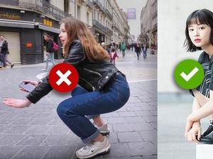 Kocak! Video Viral Bule Kesulitan Jongkok ala Orang Asia