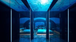 Foto: Hotel Bawah Laut Pertama Dunia di Maldives