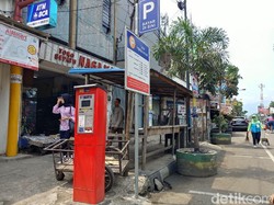 Lima Bulan Beroperasi Mesin Parkir Bandung Hasilkan Rp 1,4 M