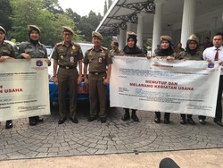 Satpol PP Ibu-ibu Kembali Dikerahkan ke Sense Karaoke dan Exotic