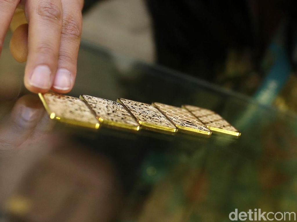 Harga Emas Antam Turun Terus Harga Emas Antam Turun Terus