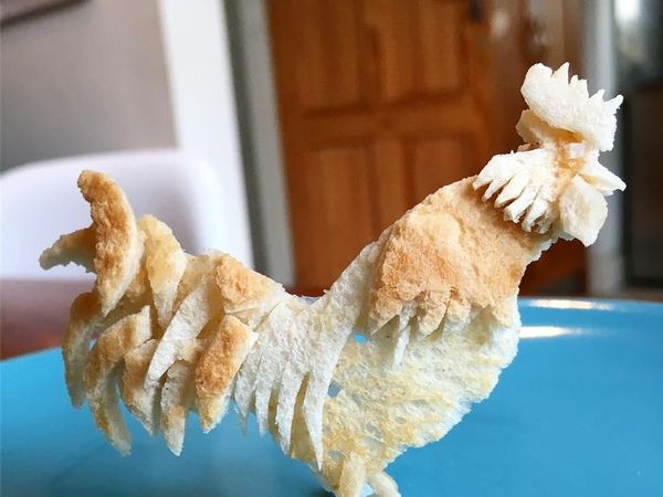 Unik! Kreasi Roti Keren Ini Dibuat Seorang Ayah untuk Sarapan Putrinya