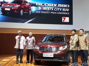 SUV China Glory 580 Dirilis, Garansinya Super Lama sampai 7 Tahun SUV China Glory 580 Dirilis, Garansinya Super Lama sampai 7 Tahun
