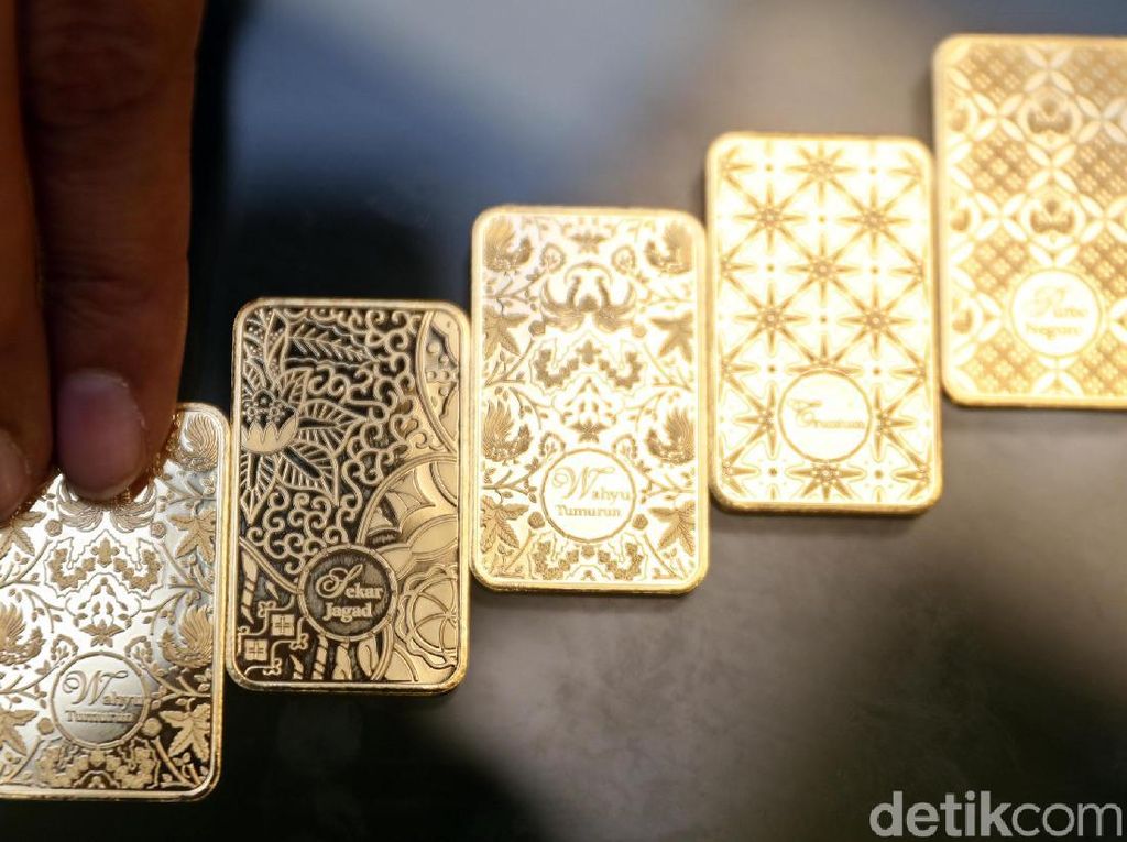 Rupiah Anjlok, Masyarakat Borong Emas Rupiah Anjlok, Masyarakat Borong Emas