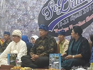 Di Depan SBY, Warga Baduy Minta Perbaikan Akses Jalan