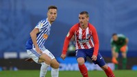 Atletico lantas mencoba meningkatkan intensitas serangan, namun terus mengalami kebuntuan. (Foto: Vincent West/REUTERS)