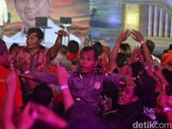 Para Pendukung Cagub Jateng Sempat Memanas, Begini Suasananya