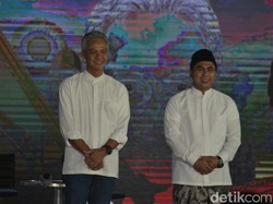 Charta Politika: Ganjar-Yasin 70,5%, Sudirman-Ida 13,6%