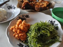 Mencicip Urap Latoh yang Renyah dan Menyehatkan Khas Rembang