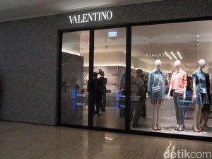 Wajah Baru Butik Valentino Jakarta Rancangan Arsitek Ternama Inggris