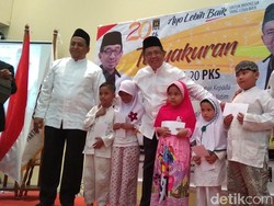 Milad Ke-20 PKS, Sohibul Bicara Logistik yang Tak Berlimpah