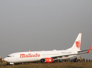 Video Pesawat Malindo Air yang Tergelincir di Nepal