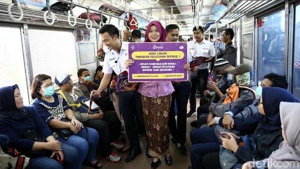 Kampanye Lawan Pelecehan Seksual di Commuter Line