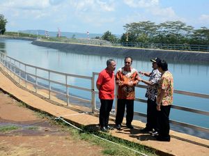 Pembangunan Embung Air di Wonogiri