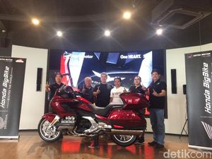 Unboxing Goldwing yang Ditaksir Jokowi untuk Paspampres