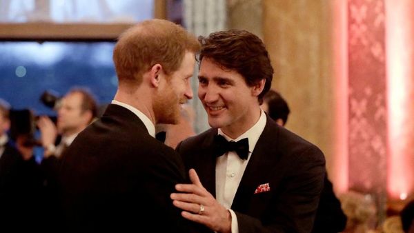 Foto: Justin Trudeau dan Pangeran Harry Akrab Banget!